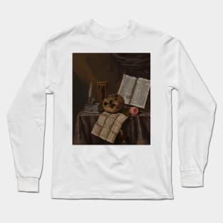 Vanitas Still Life by Edwaert Collier Long Sleeve T-Shirt